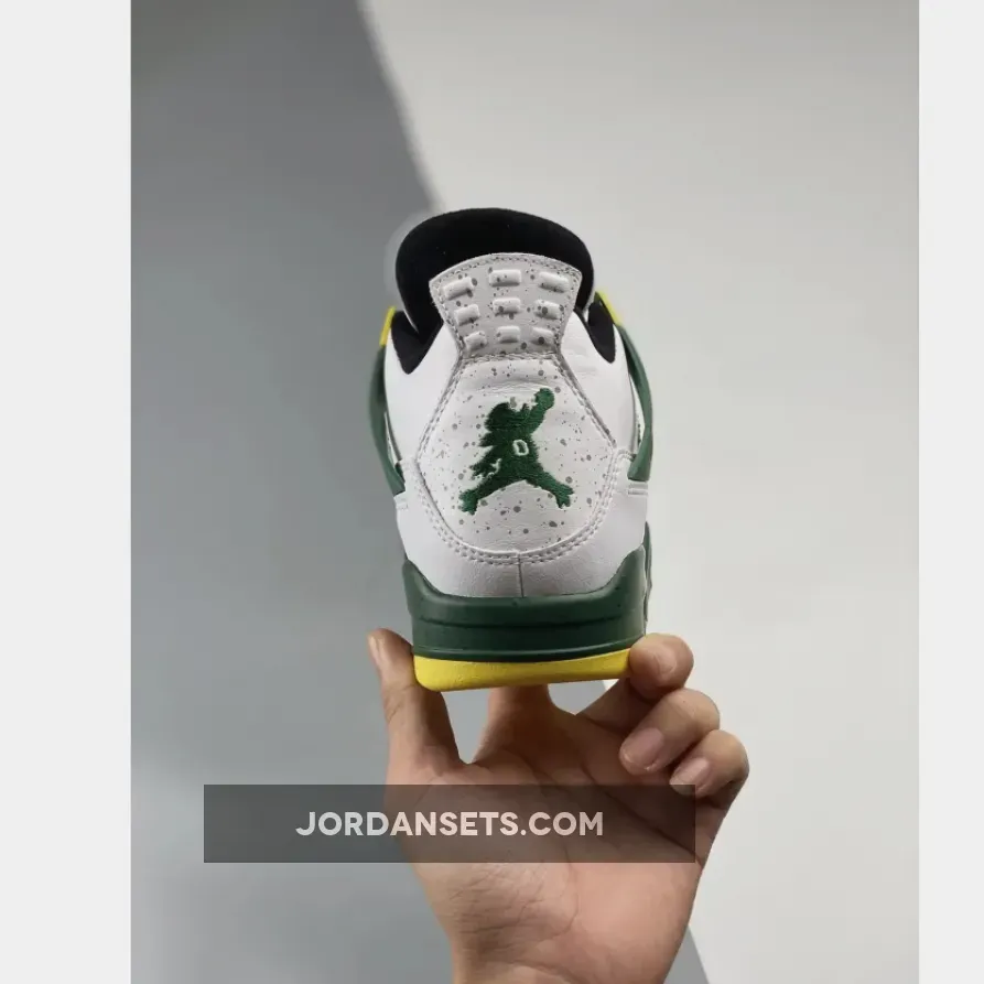 Air Jordan 4 Retro "Oregon Ducks Duckman White" Air Jordan 4 Retro "Oregon Ducks Duckman White"