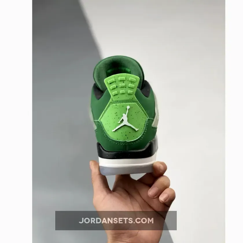 Air Jordan 4 Retro Wahlburgers PE Green White Air Jordan 4 Retro Wahlburgers PE Green White