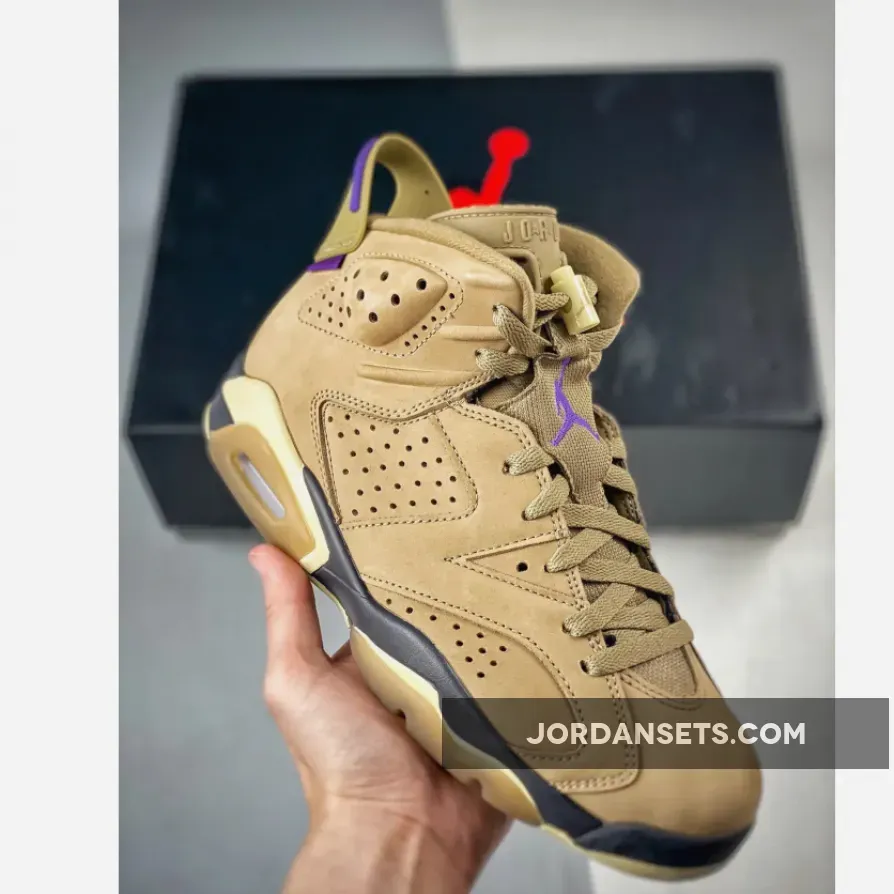Air Jordan 6 Gore-Tex "Brown Kelp"