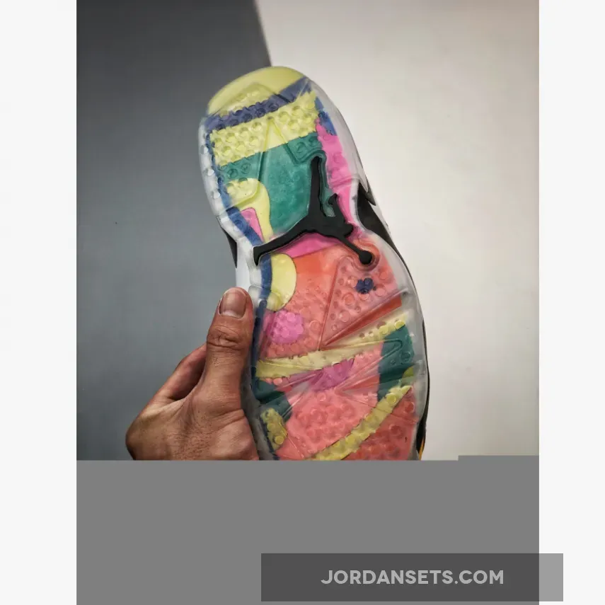 Air Jordan 6 Low Dongdan White/Black-Tour Yellow-Total Orang Air Jordan 6 Low Dongdan White/Black-Tour Yellow-Total Orang