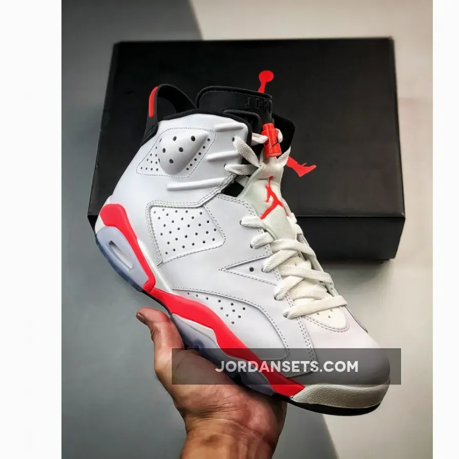 Air Jordan 6 Retro OG White/Infrared-Black