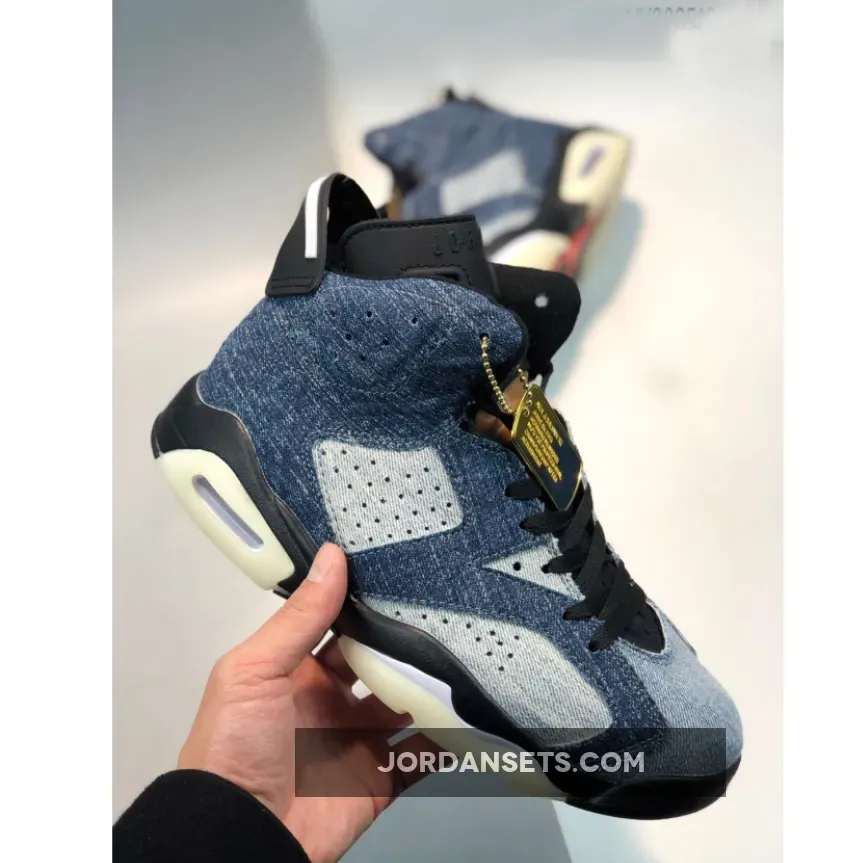 Air Jordan 6 Retro "Washed Denim"