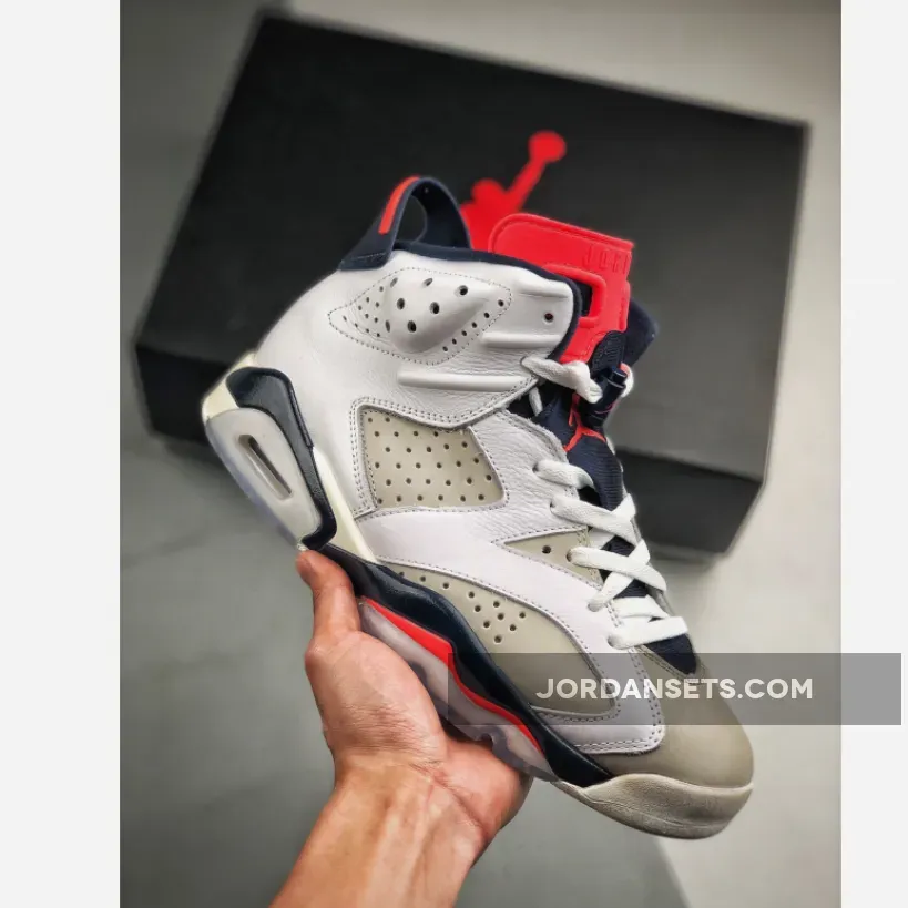 Air Jordan 6 ‘Tinker’ White/Infrared 23-Neutral Grey-White-Sail