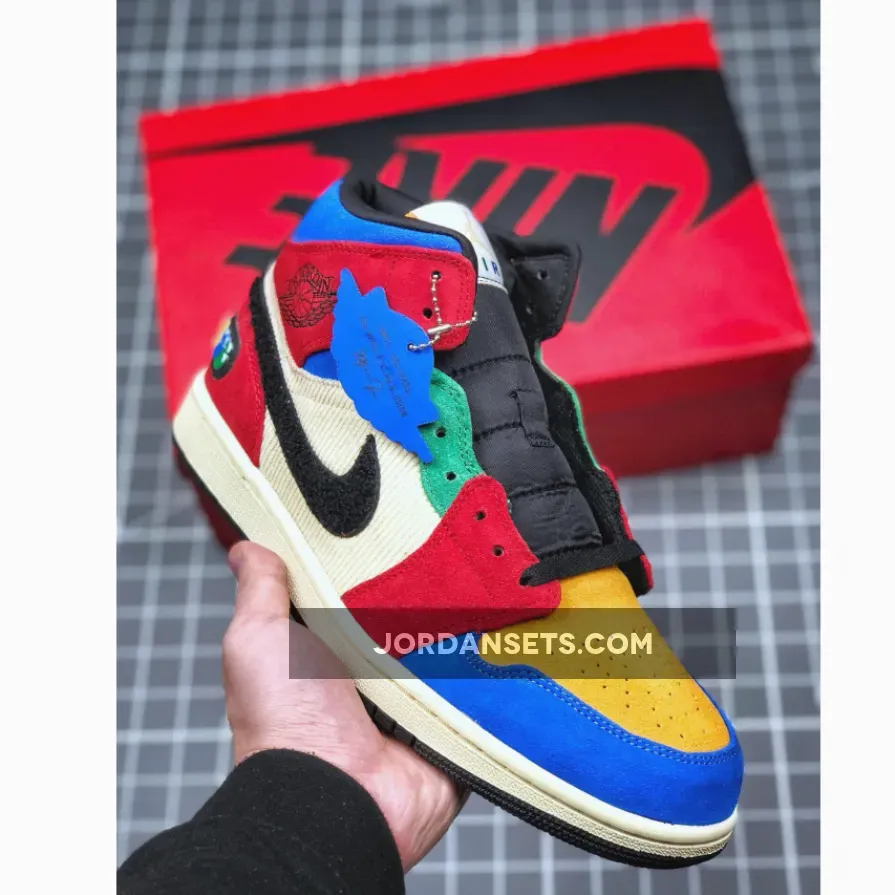 Blue The Great x Air Jordan 1 Mid ‘Fearless’
