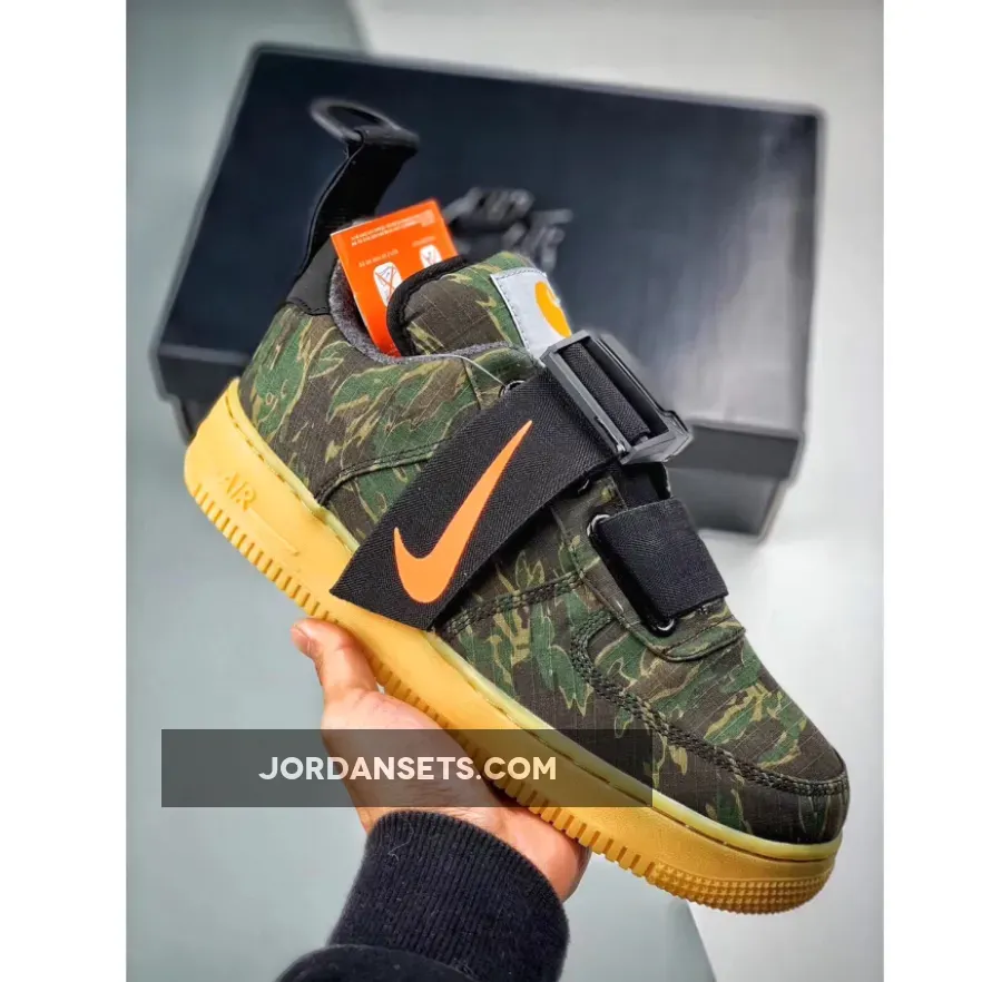 Carhartt x Nike Air Force 1 Low Utility Camo Green