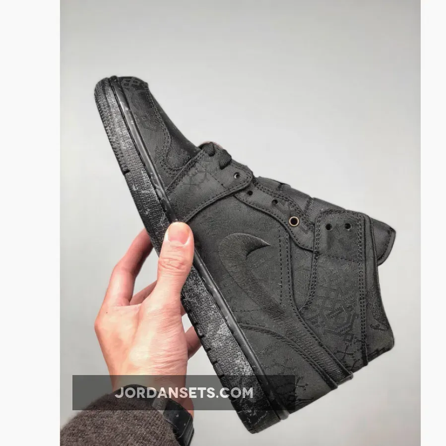 CLOT x Air Jordan 1 Mid "Fearless" Black CLOT x Air Jordan 1 Mid "Fearless" Black