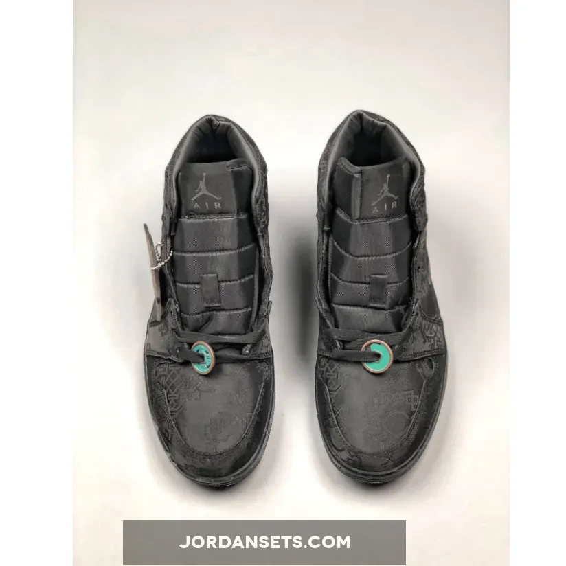 CLOT x Air Jordan 1 Mid "Fearless" Black CLOT x Air Jordan 1 Mid "Fearless" Black