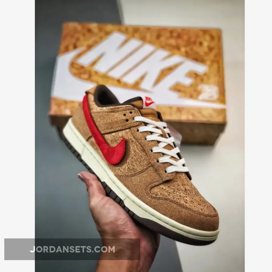 CLOT x Nike Dunk Low "Cork"
