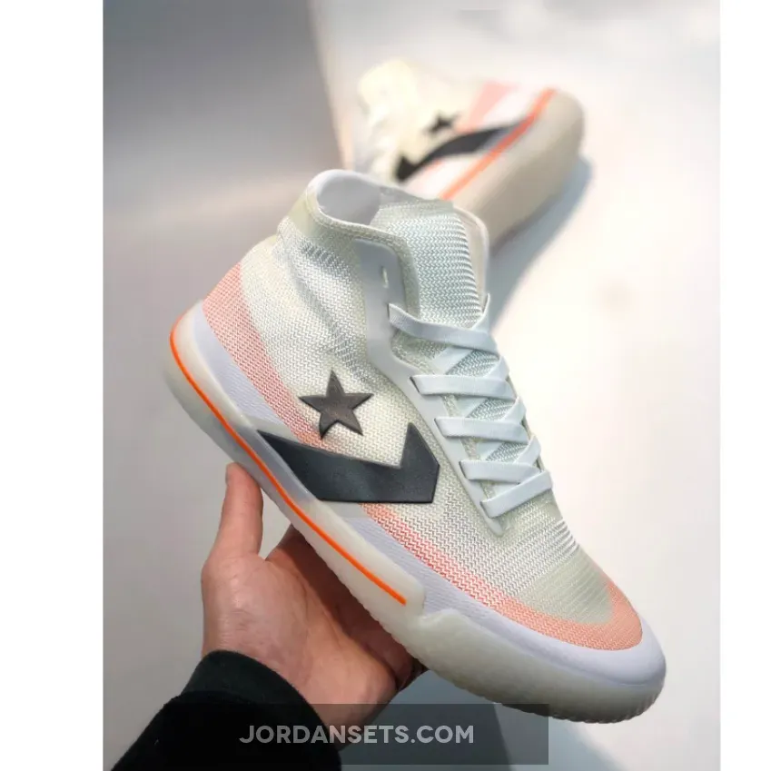 Converse All-Star Pro BB White/Black/Orange