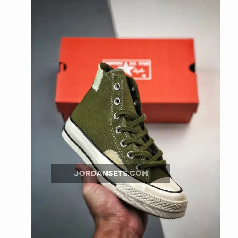 Converse Chuck 70 Crafted Ollie Patch Trolled Green