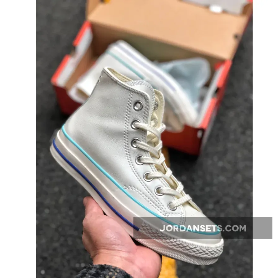 Converse Chuck 70 Pastel High Top Egret/Teal Tint