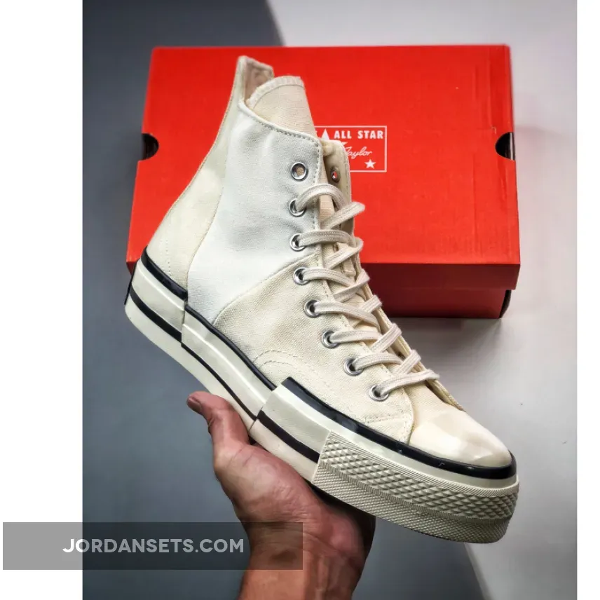 Converse Chuck Taylor All-Star 70 Hi Plus Canvas White Black