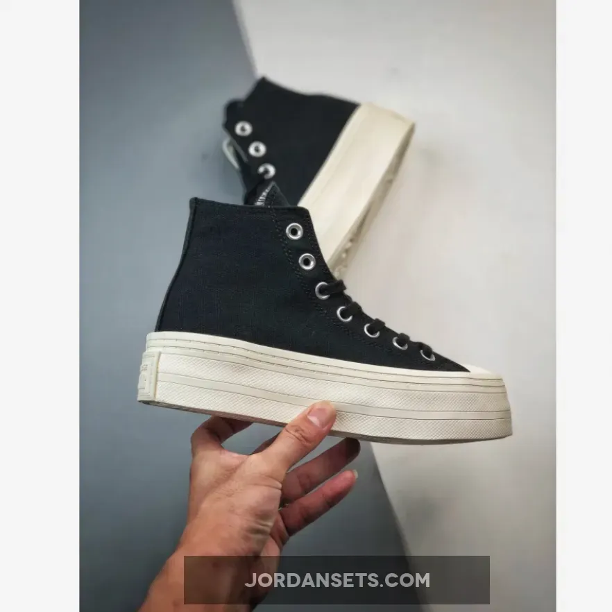 Converse Chuck Taylor All Star Modern Lift Platform Canvas Black Converse Chuck Taylor All Star Modern Lift Platform Canvas Black