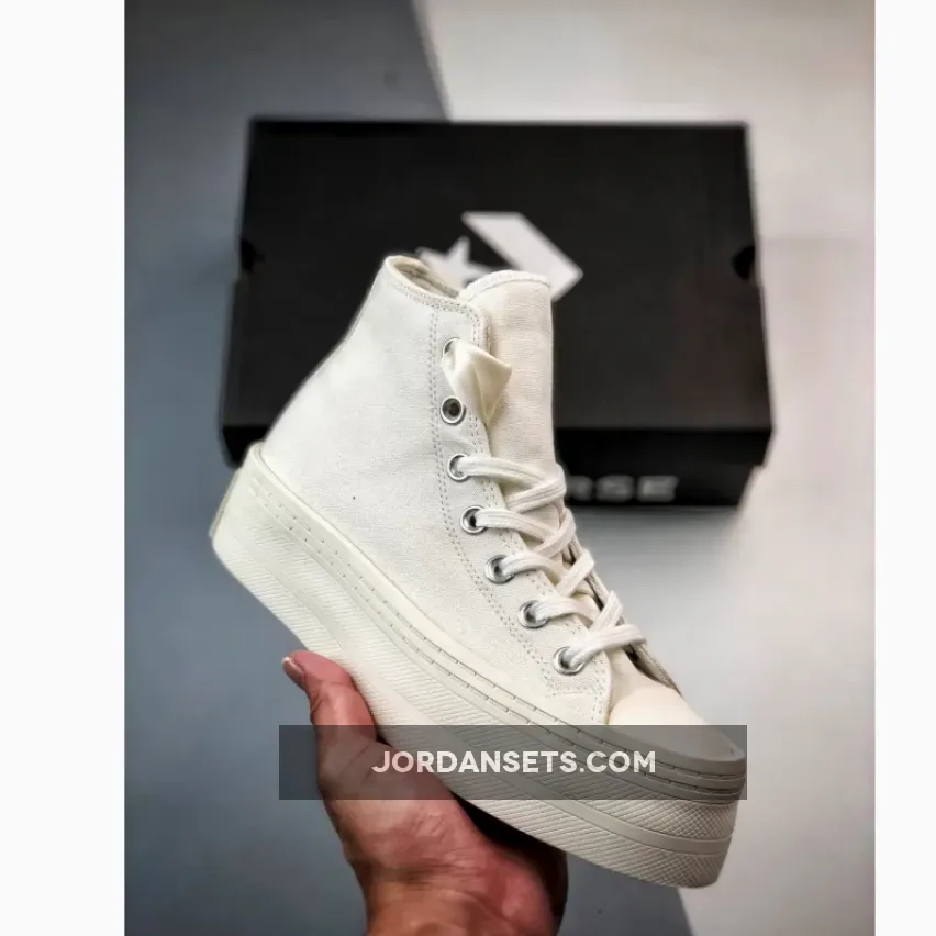 Converse Chuck Taylor Modern Lift Platform High Canvas White