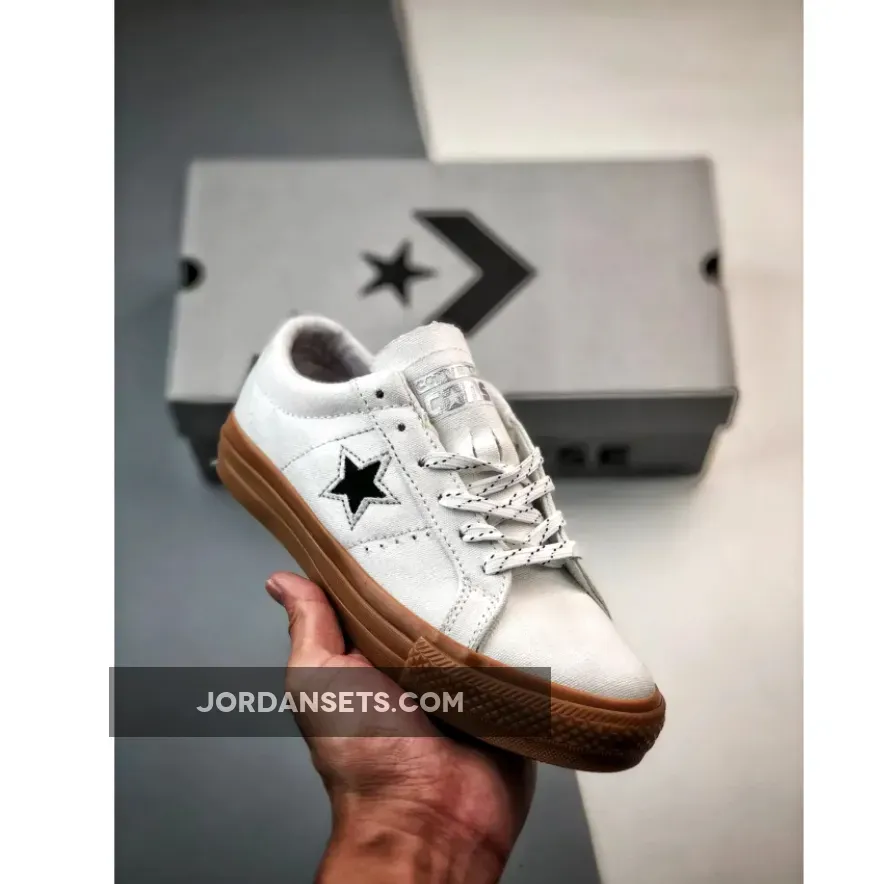 Converse One Star Pro Low ‘White Dark Gum’