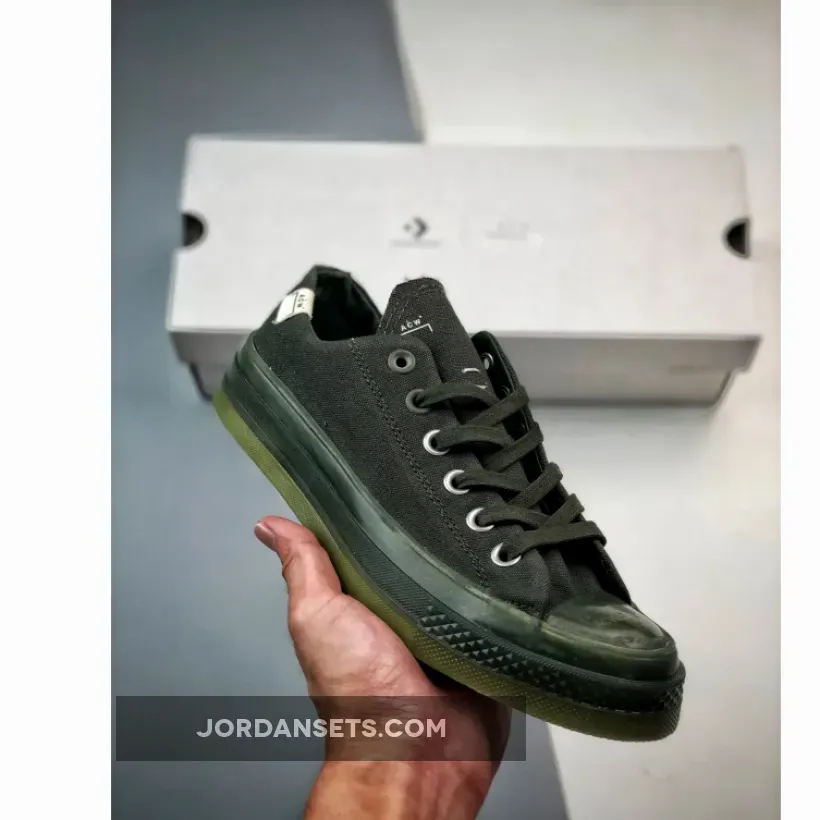 Converse x A-COLD-WALL* Chuck 70 Low Top Deep Pine Green