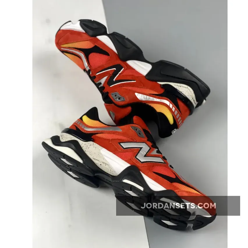 DTLR x New Balance 9060 "Fire Sign" Orange/Red-Yellow DTLR x New Balance 9060 "Fire Sign" Orange/Red-Yellow