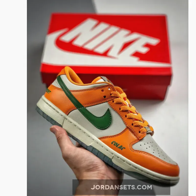 Florida A&M x Nike Dunk Low Yellow White