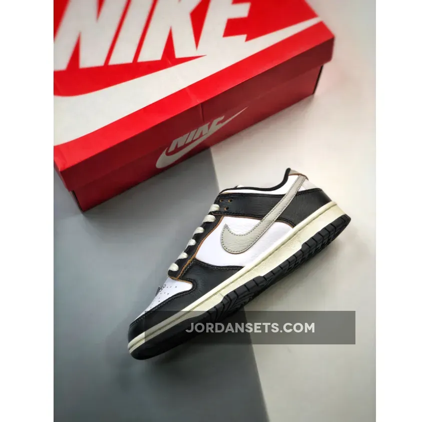 HUF x Nike SB Dunk Low San Francisco White/Black-Orange HUF x Nike SB Dunk Low San Francisco White/Black-Orange