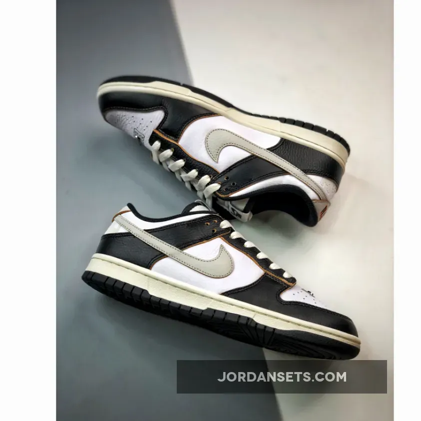 HUF x Nike SB Dunk Low San Francisco White/Black-Orange HUF x Nike SB Dunk Low San Francisco White/Black-Orange