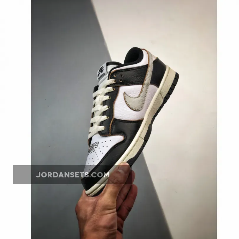 HUF x Nike SB Dunk Low San Francisco White/Black-Orange HUF x Nike SB Dunk Low San Francisco White/Black-Orange