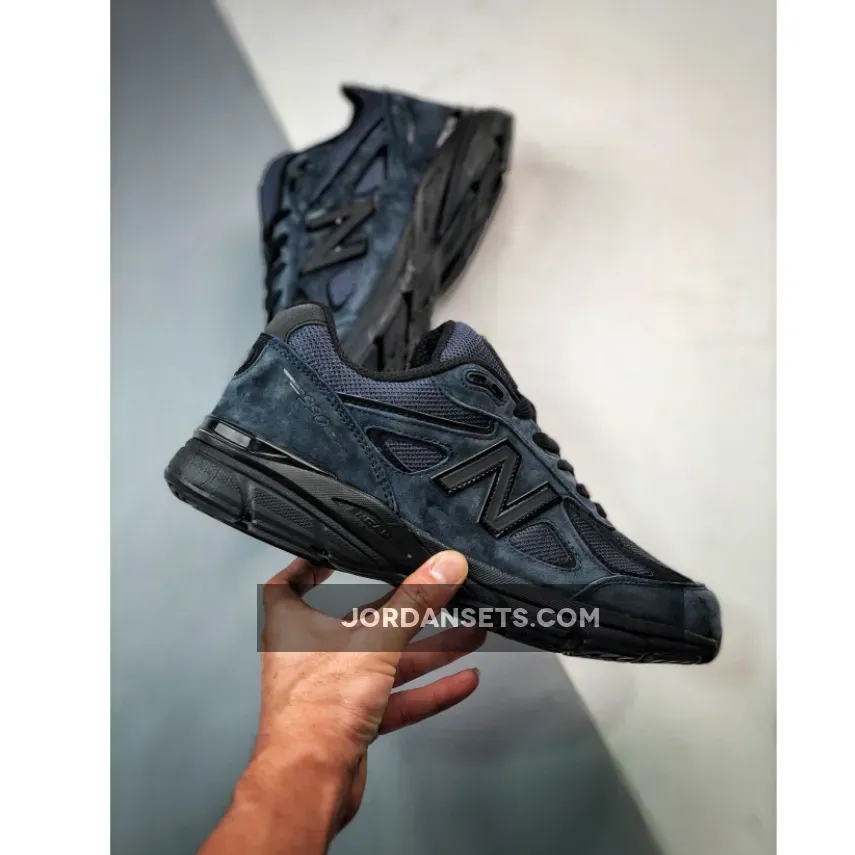JJJound X New Balance 990v4 Navy Parisian Night/Black JJJound X New Balance 990v4 Navy Parisian Night/Black