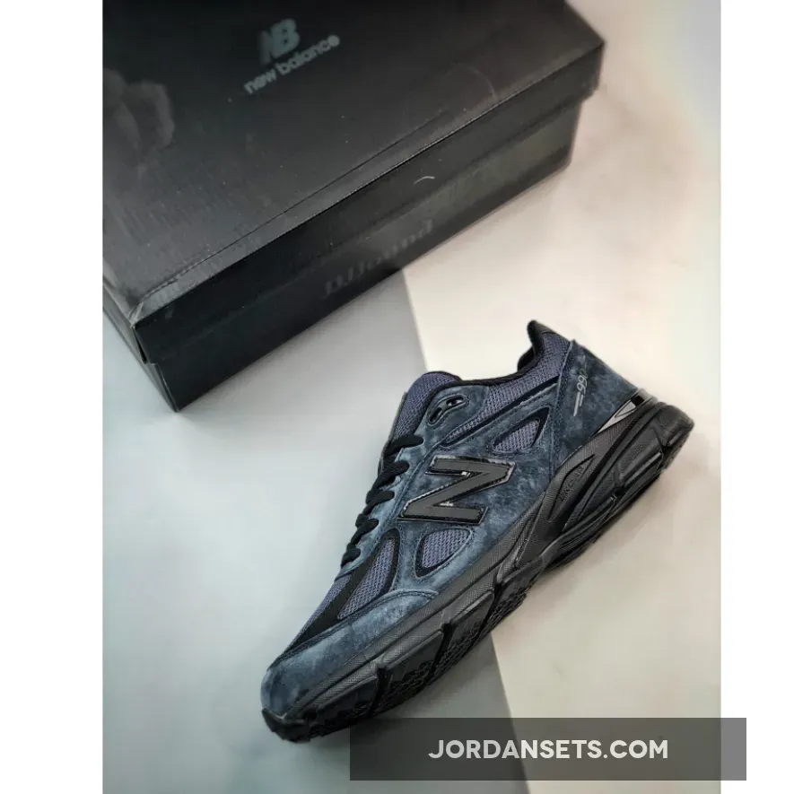 JJJound X New Balance 990v4 Navy Parisian Night/Black JJJound X New Balance 990v4 Navy Parisian Night/Black
