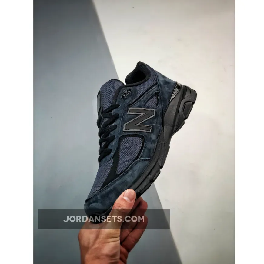 JJJound X New Balance 990v4 Navy Parisian Night/Black JJJound X New Balance 990v4 Navy Parisian Night/Black