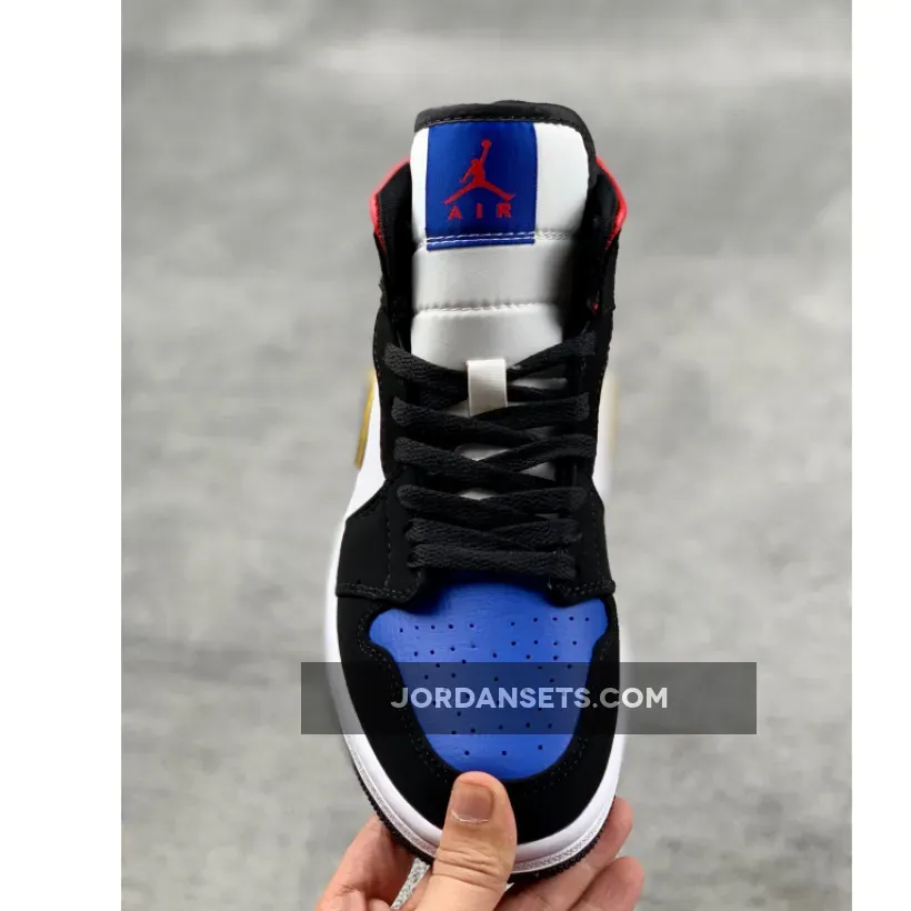 Jordan 1 Mid Purple White Red Jordan 1 Mid Purple White Red