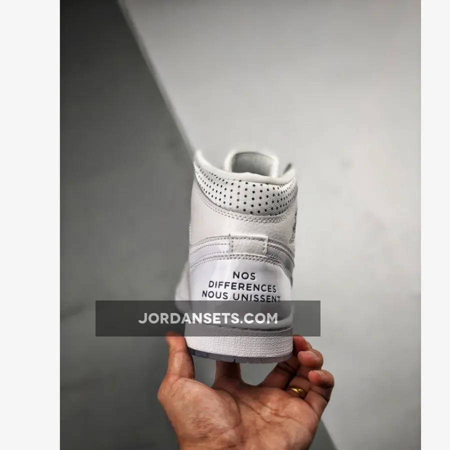 Jordan 1 Mid Unite Totale White For Womens Jordan 1 Mid Unite Totale White For Womens