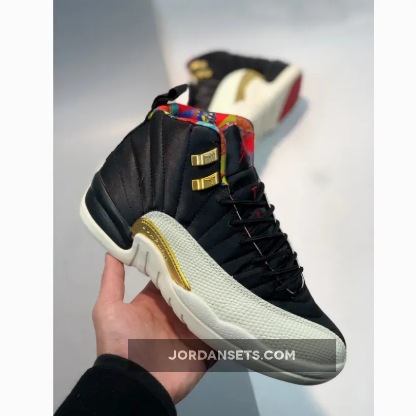 Jordan 12 Chinese New Year Black