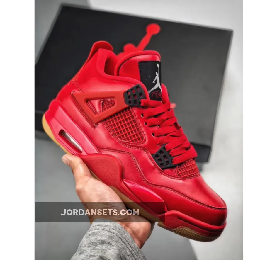 Jordan 4 Fire Red Gum Singles Day