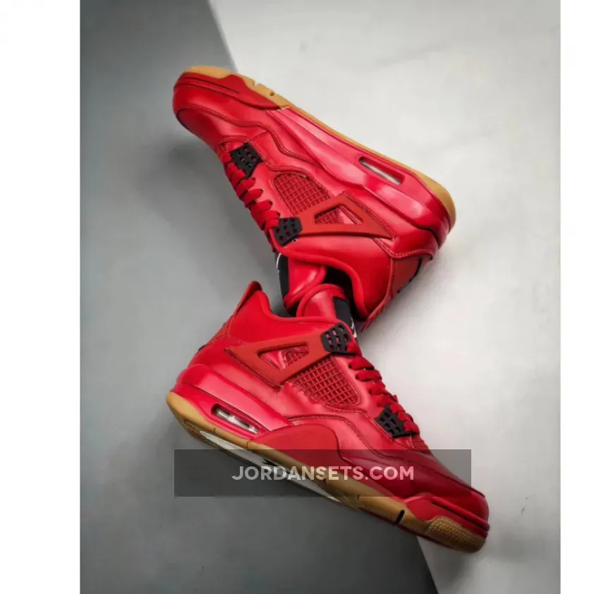 Jordan 4 Fire Red Gum Singles Day Jordan 4 Fire Red Gum Singles Day