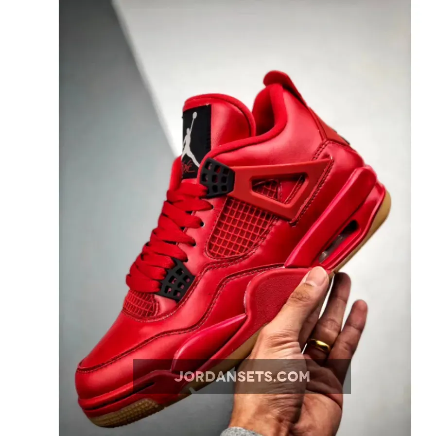 Jordan 4 Fire Red Gum Singles Day Jordan 4 Fire Red Gum Singles Day