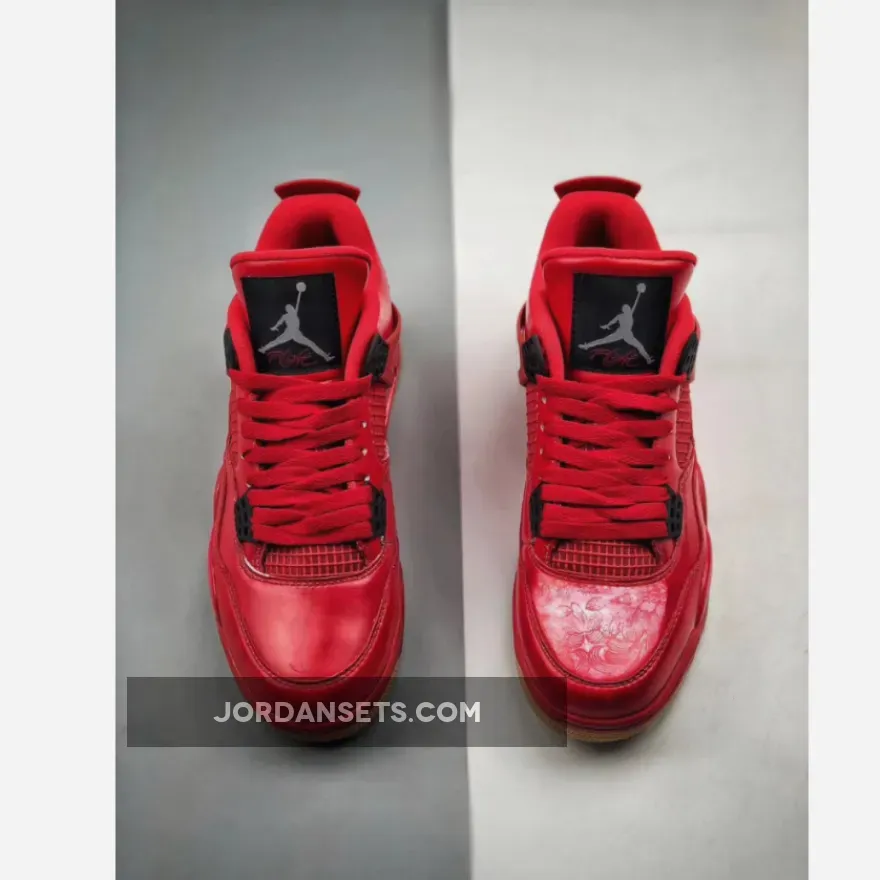 Jordan 4 Fire Red Gum Singles Day Jordan 4 Fire Red Gum Singles Day