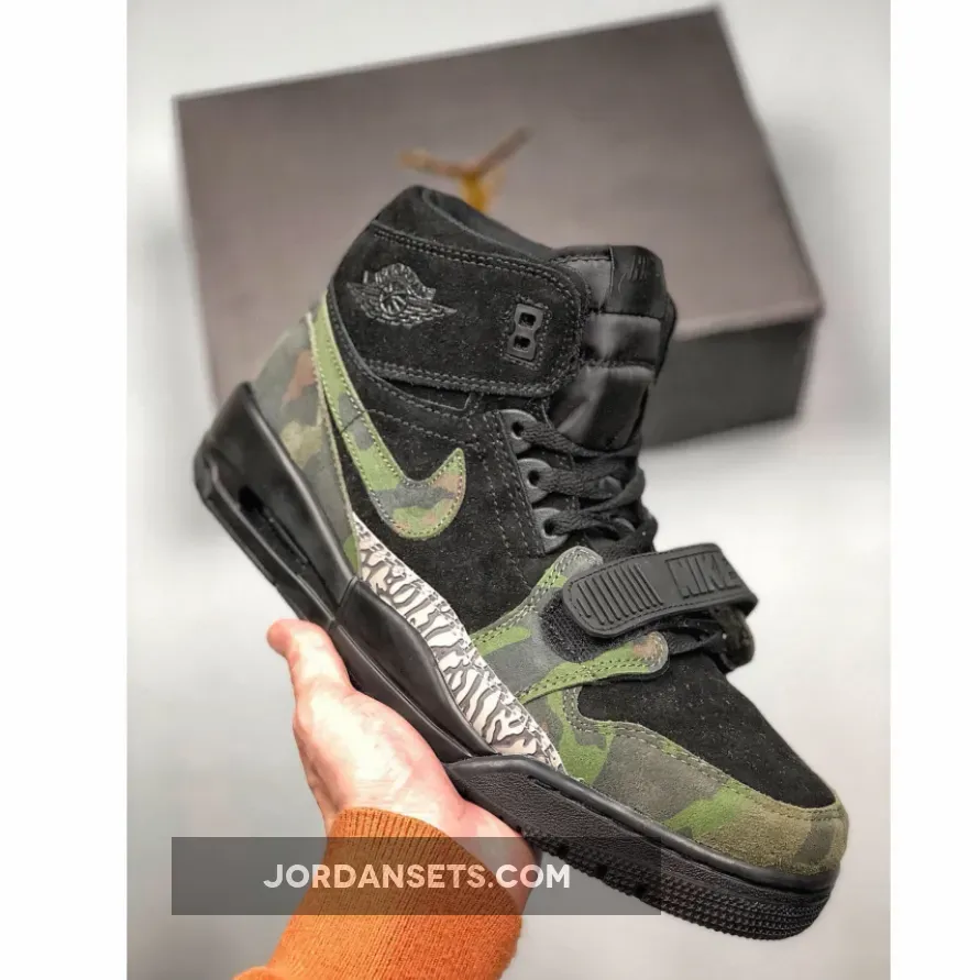 Jordan Legacy 312 Black Green