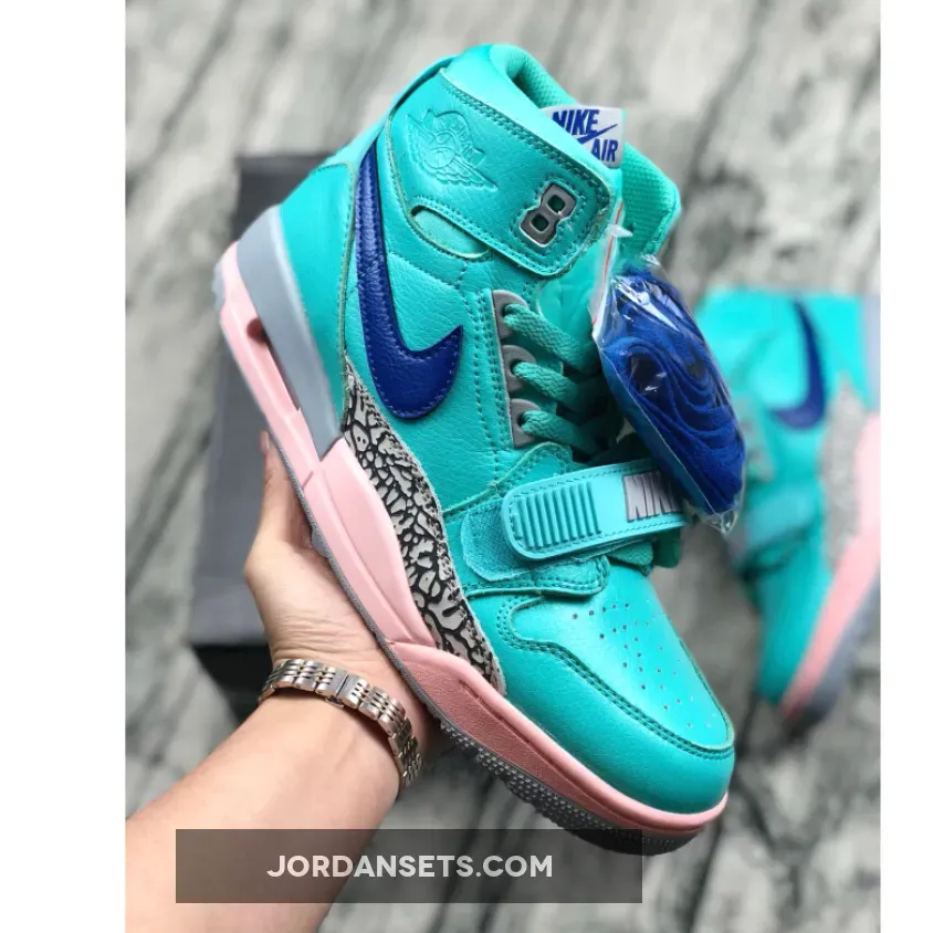 Jordan Legacy 312 Hyper Jade/Bright Blue