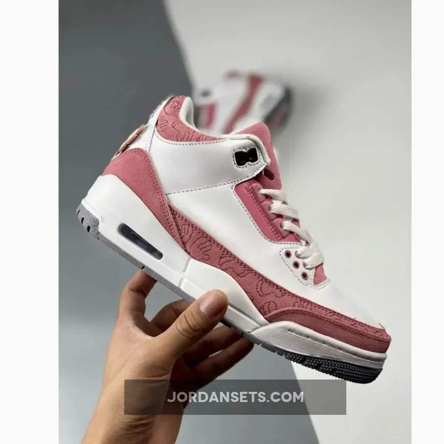 Kaws x Air Jordan 3 GS White Pink Kaws x Air Jordan 3 GS White Pink