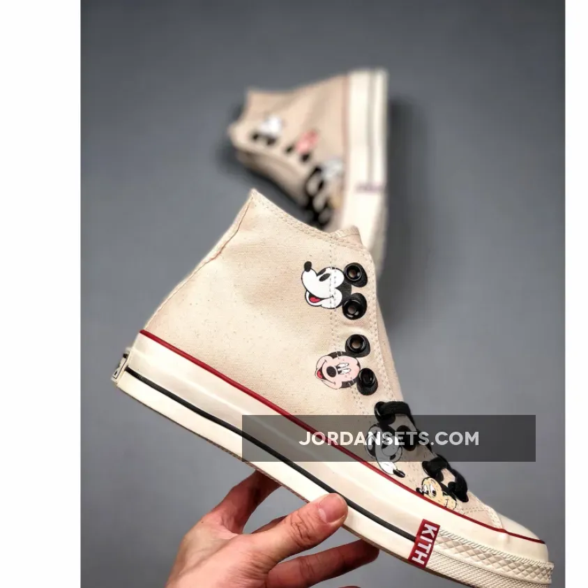 KITH X Disney X Converse Chuck 70 "Cream Canvas" KITH X Disney X Converse Chuck 70 "Cream Canvas"