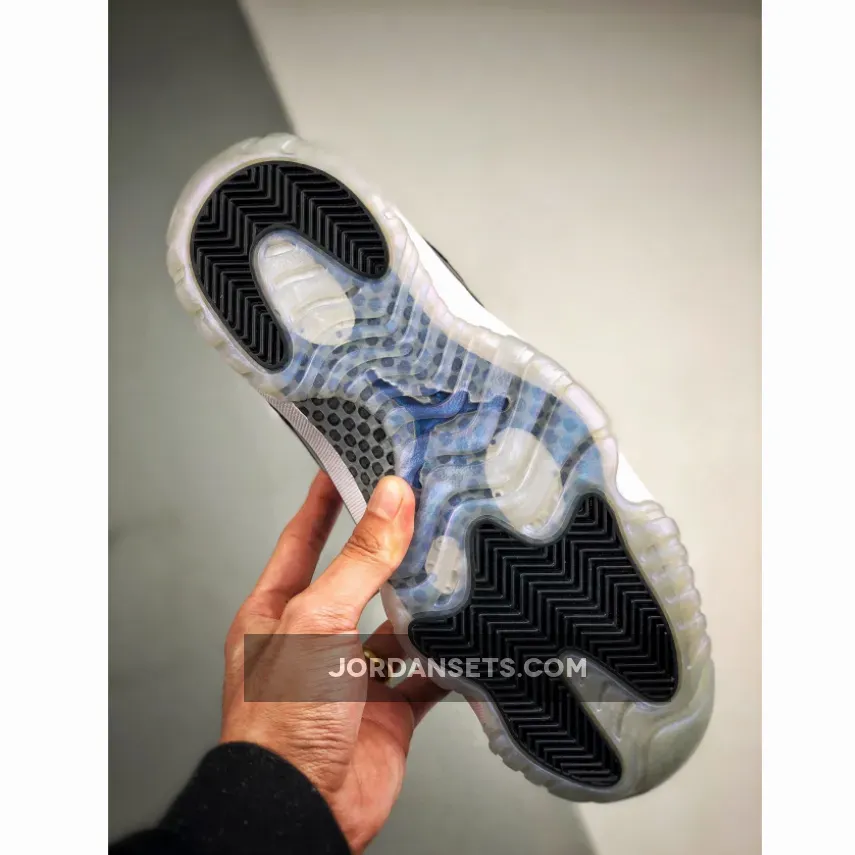 Men's Air Jordan 11 Retro Low "Easter" White/Emerald Rise-Black Men's Air Jordan 11 Retro Low "Easter" White/Emerald Rise-Black