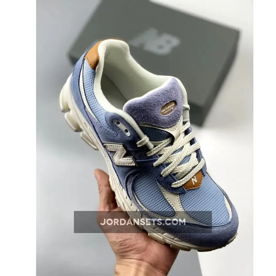 New Balance 2002R ‘Tan Leather Tab’ Blue