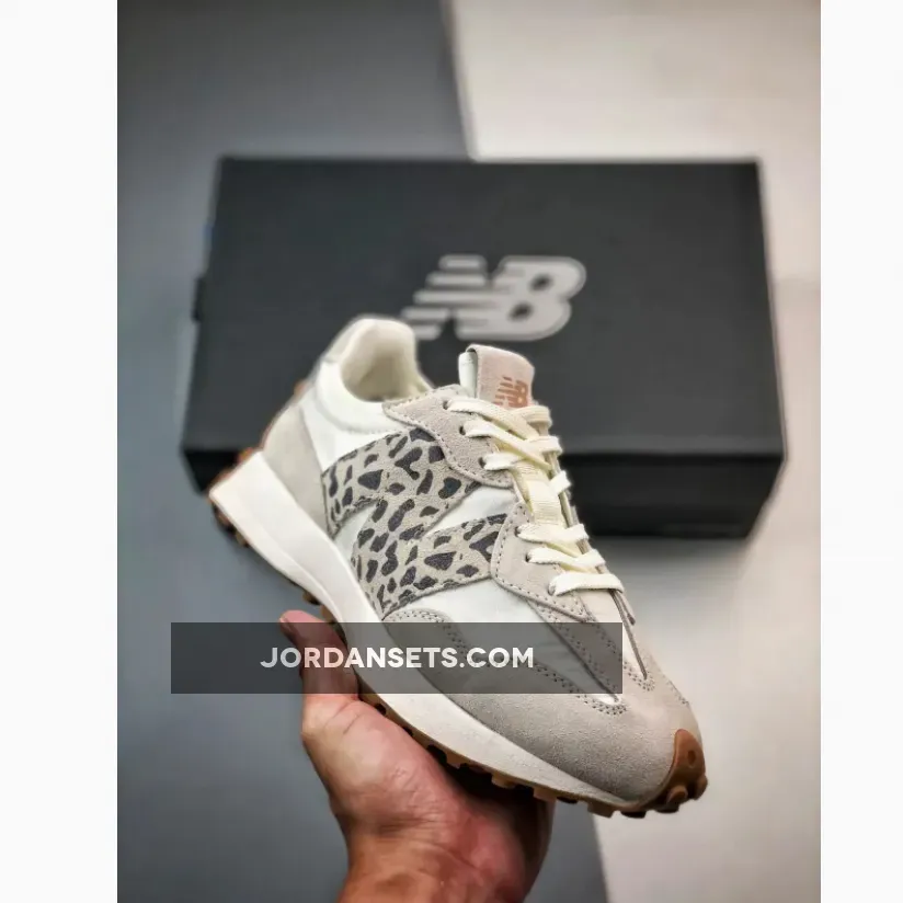 New Balance 327 Leopard Sea Salt