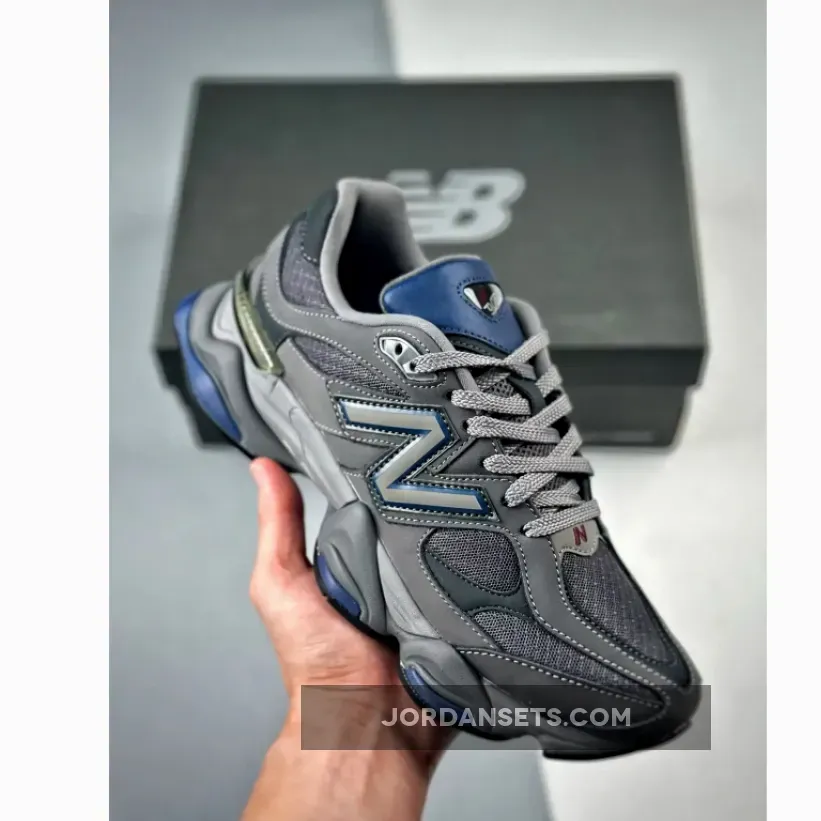 New Balance 9060 Castlerock/Navy/Silver Metallic