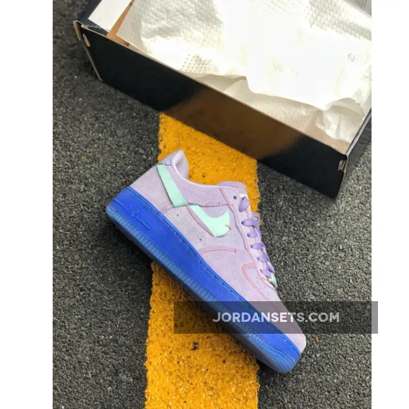Nike Air Force 1 ’07 Lux Purple Agate/Teal Tint-Rush Violet