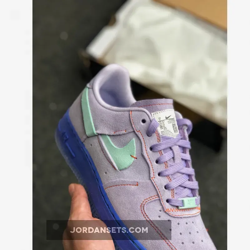 Nike Air Force 1 ’07 Lux Purple Agate/Teal Tint-Rush Violet Nike Air Force 1 ’07 Lux Purple Agate/Teal Tint-Rush Violet