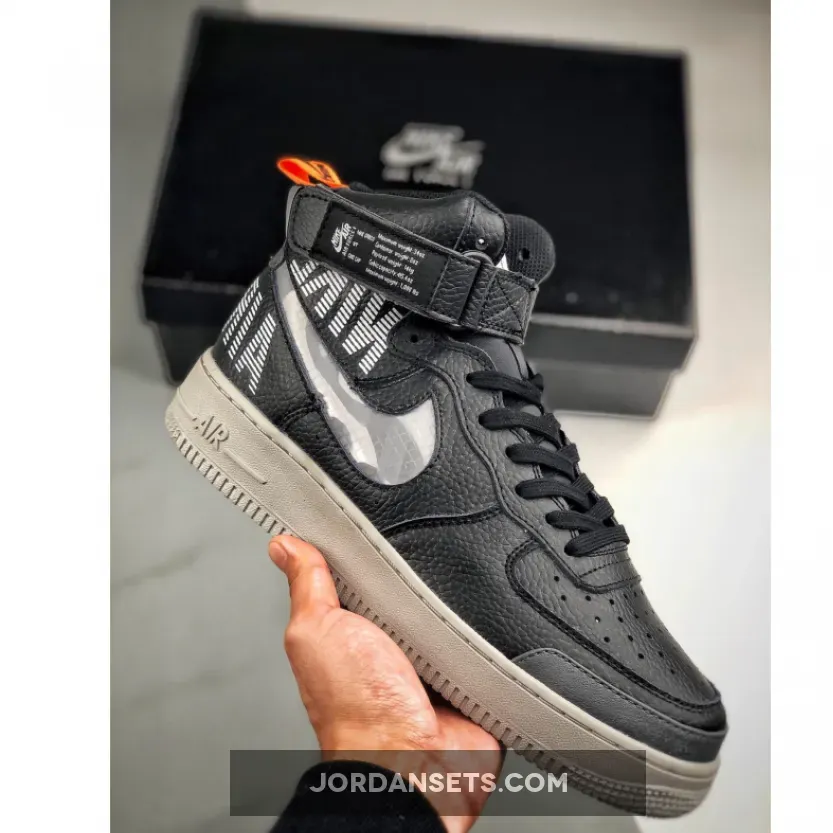 Nike Air Force 1 High Black/Dark Grey