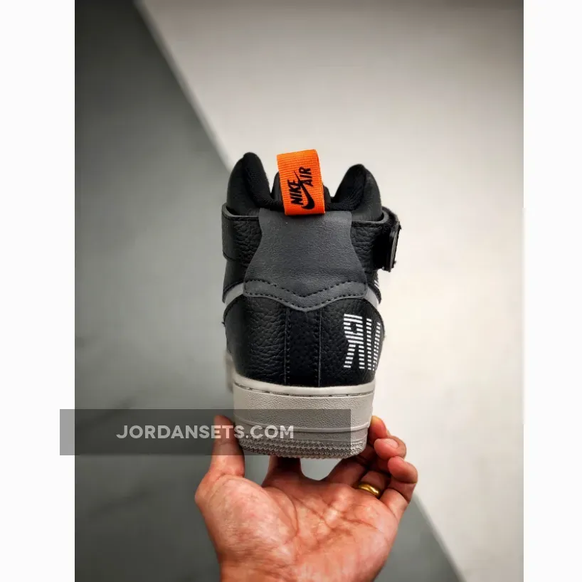 Nike Air Force 1 High Black/Dark Grey Nike Air Force 1 High Black/Dark Grey
