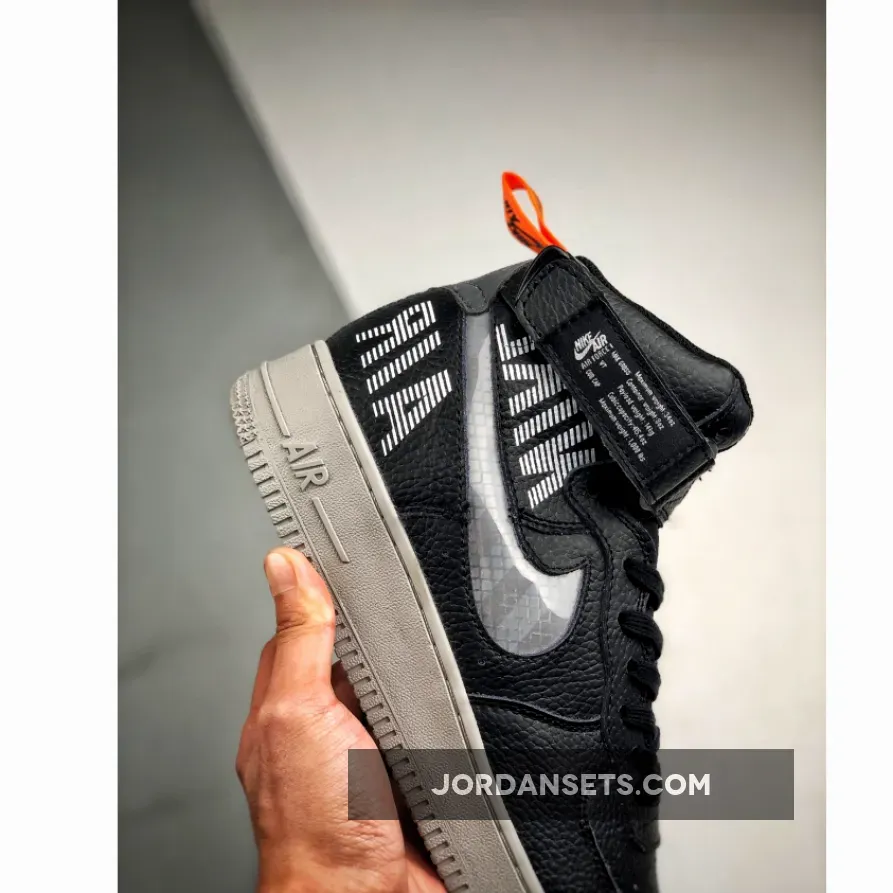 Nike Air Force 1 High Black/Dark Grey Nike Air Force 1 High Black/Dark Grey