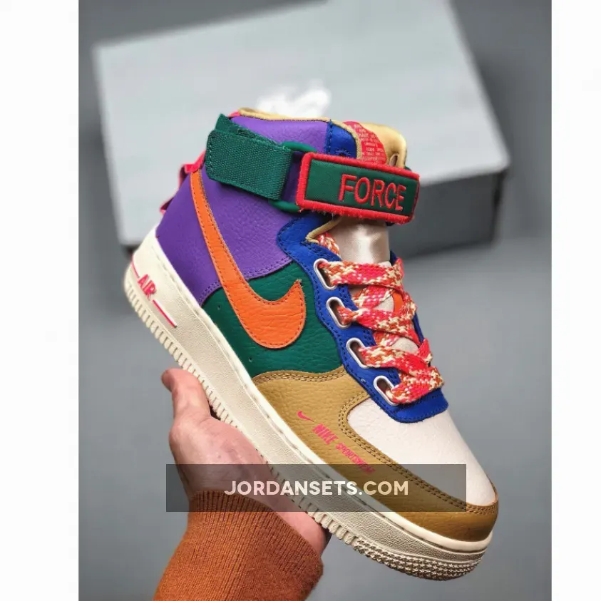 Nike Air Force 1 High Utility "Force is Female" Multi-Color
