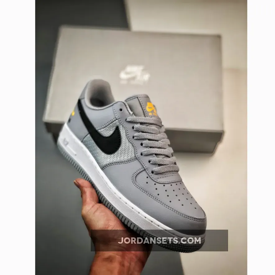 Nike Air Force 1 Low "Double Swoosh" Light Grey